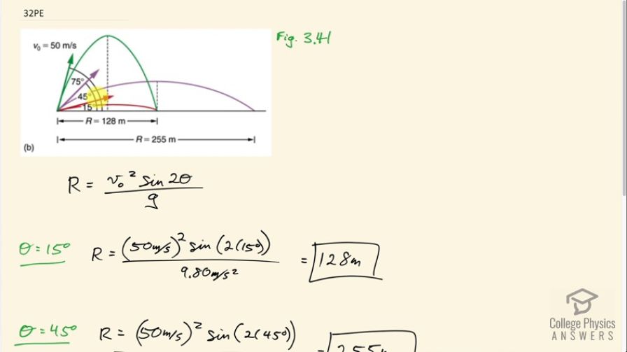 OpenStax College Physics, Chapter 3, Problem 32 (PE) video thumbnail