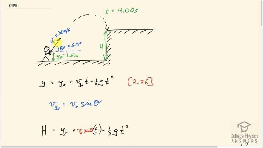 OpenStax College Physics, Chapter 3, Problem 34 (PE) video thumbnail