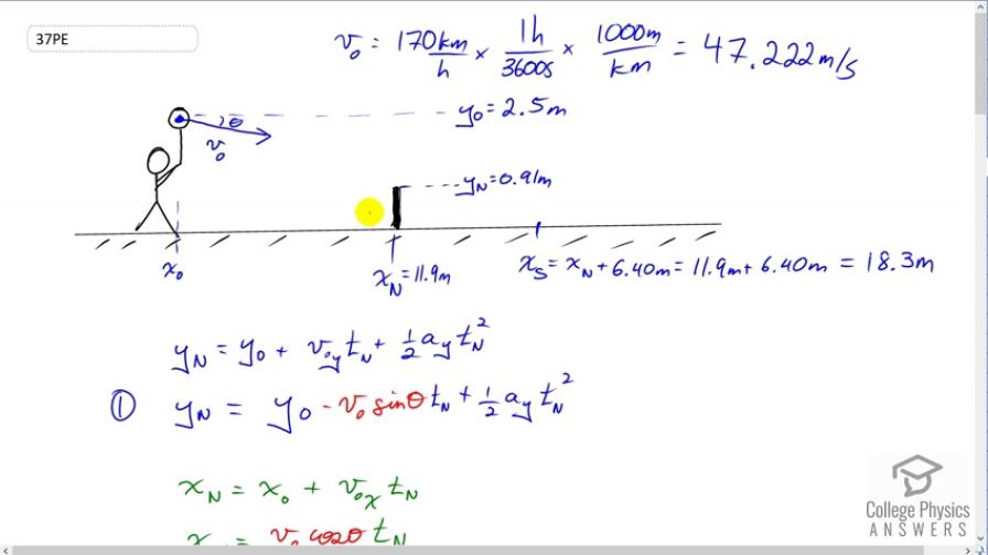 OpenStax College Physics, Chapter 3, Problem 37 (PE) video thumbnail