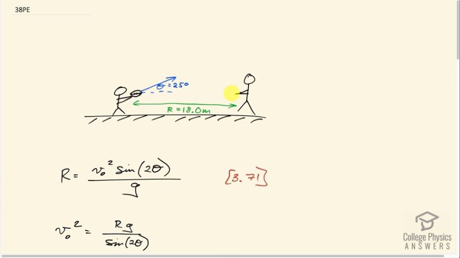 OpenStax College Physics, Chapter 3, Problem 38 (PE) video thumbnail