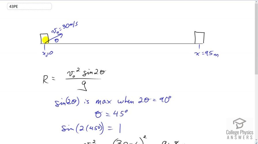 OpenStax College Physics, Chapter 3, Problem 43 (PE) video thumbnail