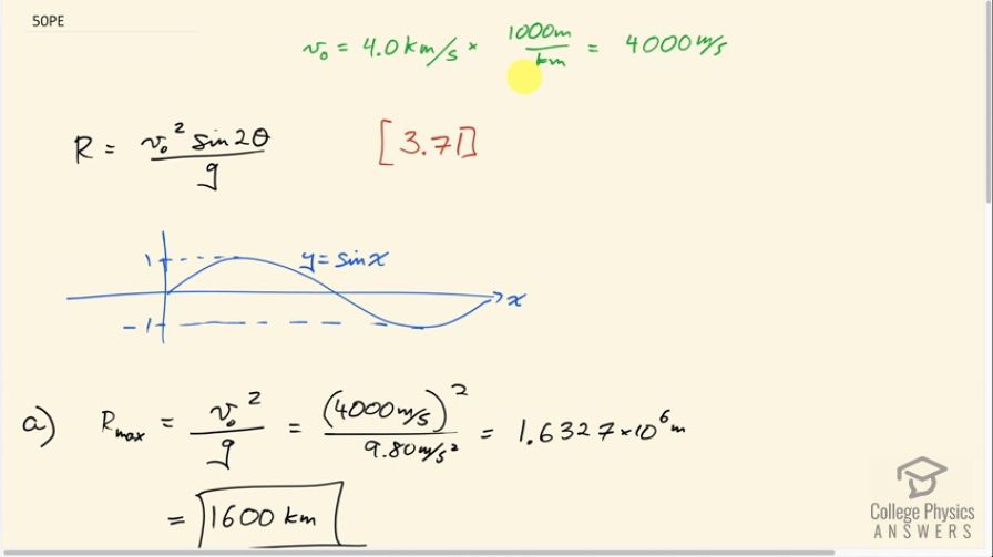 OpenStax College Physics, Chapter 3, Problem 50 (PE) video thumbnail
