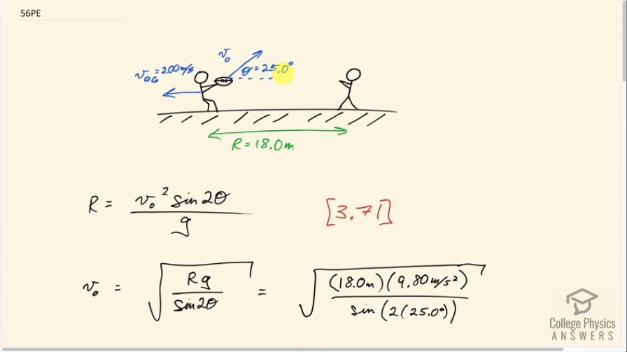 OpenStax College Physics, Chapter 3, Problem 56 (PE) video thumbnail