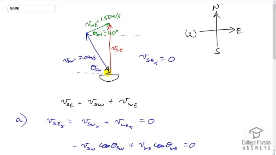 OpenStax College Physics, Chapter 3, Problem 59 (PE) video thumbnail