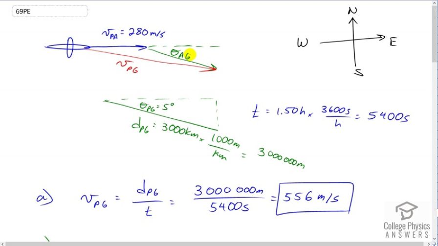 OpenStax College Physics, Chapter 3, Problem 69 (PE) video thumbnail