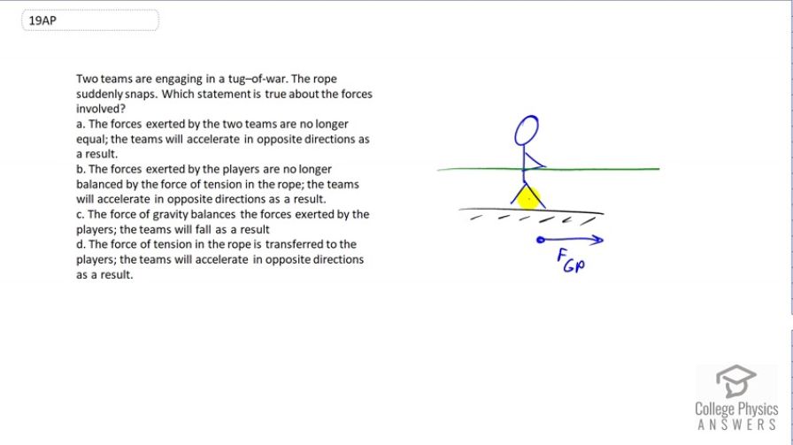 OpenStax College Physics, Chapter 4, Problem 19 (AP) video thumbnail