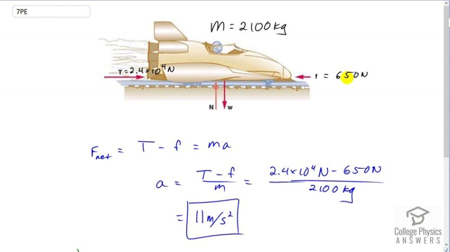 OpenStax College Physics, Chapter 4, Problem 7 (PE) video thumbnail