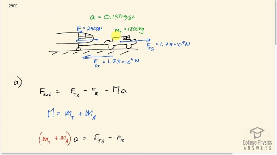 OpenStax College Physics, Chapter 4, Problem 28 (PE) video thumbnail