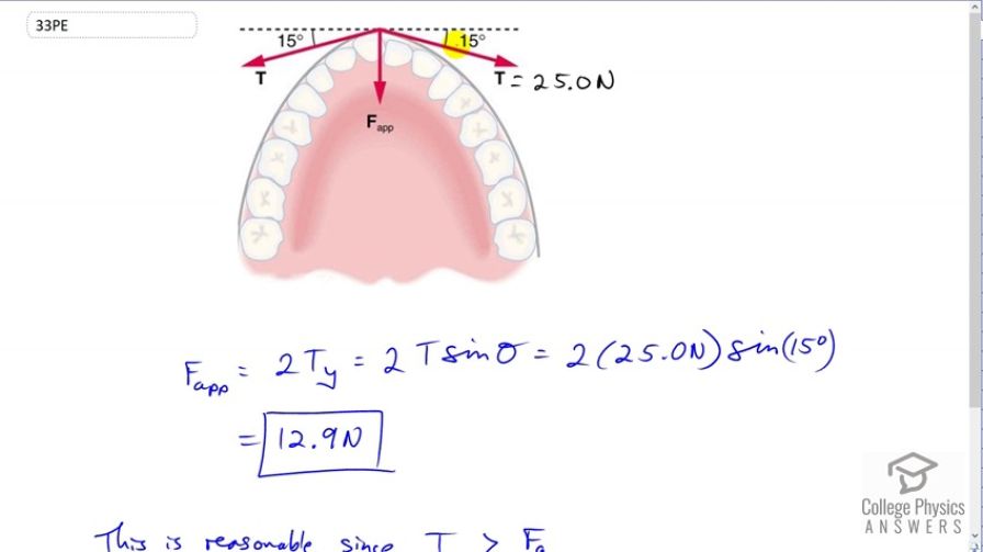 OpenStax College Physics, Chapter 4, Problem 33 (PE) video thumbnail