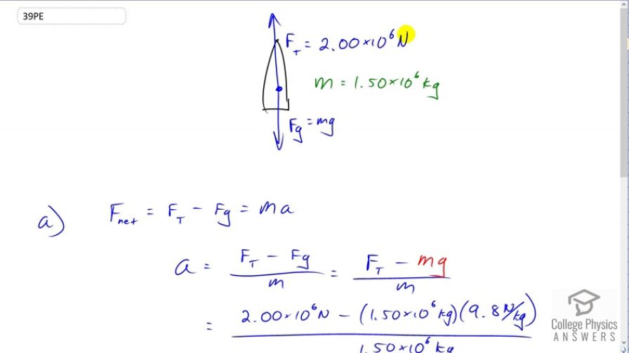 OpenStax College Physics, Chapter 4, Problem 39 (PE) video thumbnail