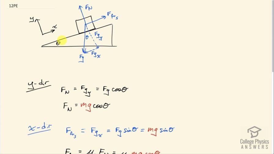 OpenStax College Physics, Chapter 5, Problem 12 (PE) video thumbnail