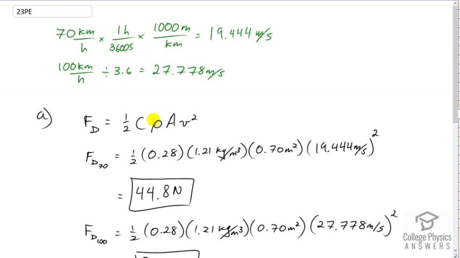 OpenStax College Physics, Chapter 5, Problem 23 (PE) video thumbnail