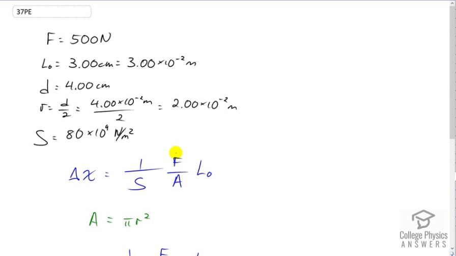 OpenStax College Physics, Chapter 5, Problem 37 (PE) video thumbnail