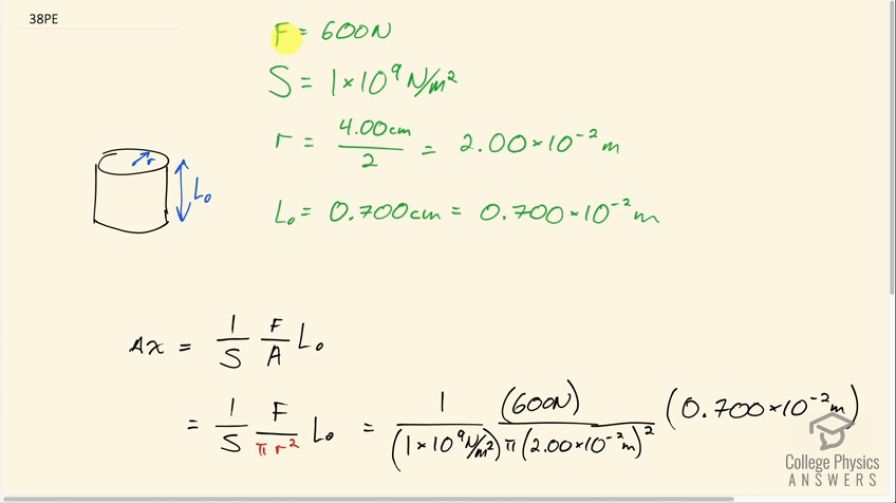 OpenStax College Physics, Chapter 5, Problem 38 (PE) video thumbnail