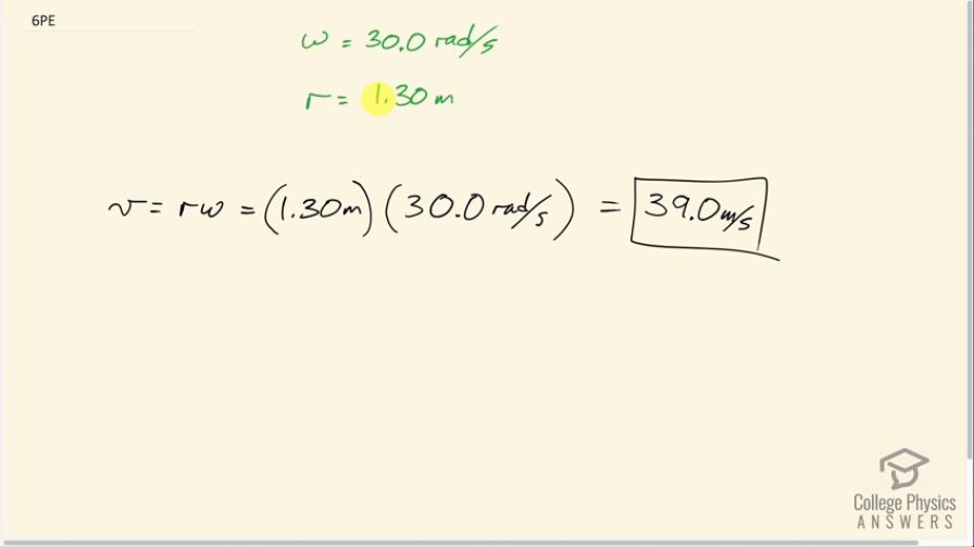 OpenStax College Physics, Chapter 6, Problem 6 (PE) video thumbnail