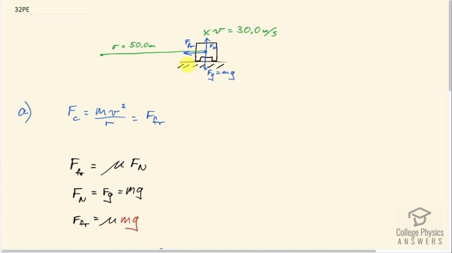 OpenStax College Physics, Chapter 6, Problem 32 (PE) video thumbnail