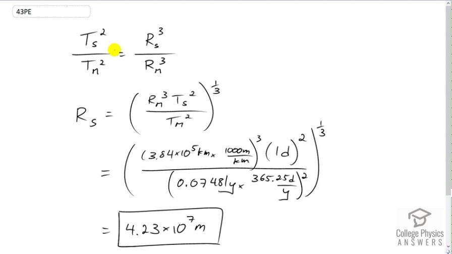 OpenStax College Physics, Chapter 6, Problem 43 (PE) video thumbnail