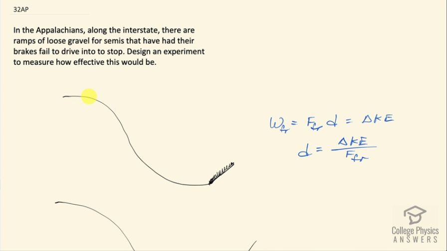 OpenStax College Physics, Chapter 7, Problem 32 (AP) video thumbnail