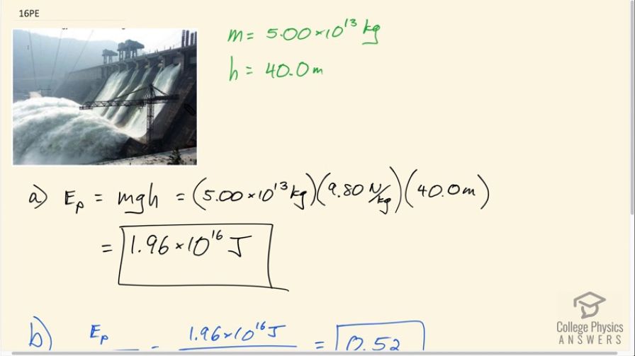 OpenStax College Physics, Chapter 7, Problem 16 (PE) video thumbnail