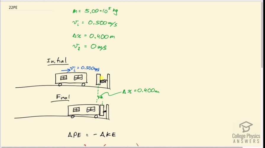 OpenStax College Physics, Chapter 7, Problem 22 (PE) video thumbnail