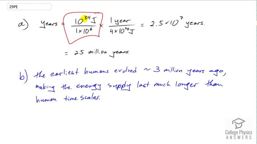 OpenStax College Physics, Chapter 7, Problem 29 (PE) video thumbnail