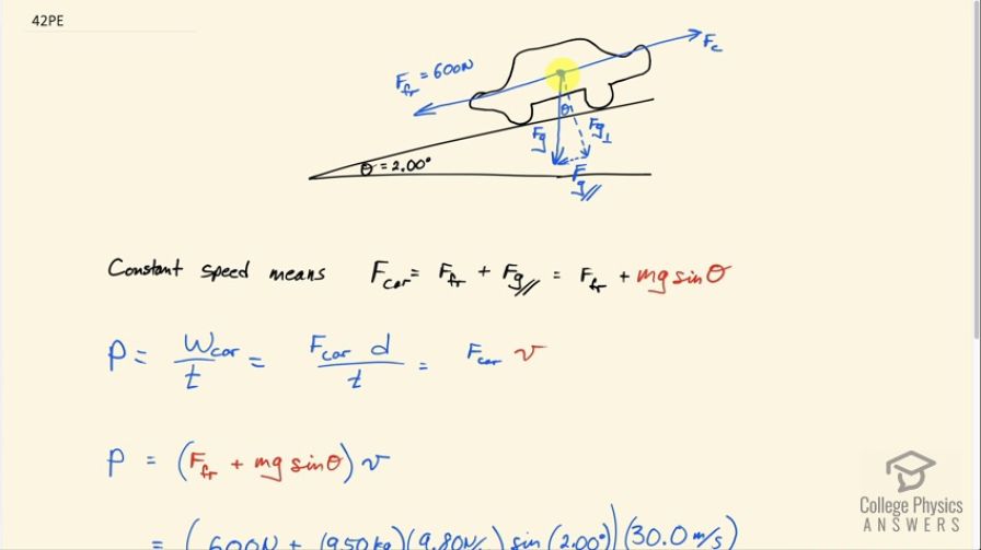 OpenStax College Physics, Chapter 7, Problem 42 (PE) video thumbnail