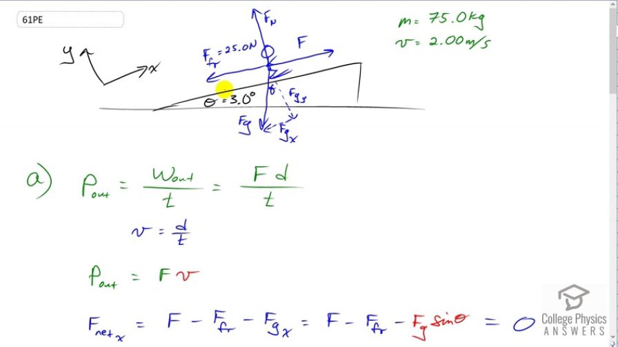 OpenStax College Physics, Chapter 7, Problem 61 (PE) video thumbnail