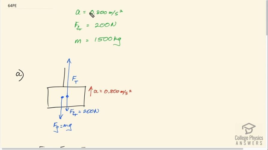 OpenStax College Physics, Chapter 7, Problem 64 (PE) video thumbnail