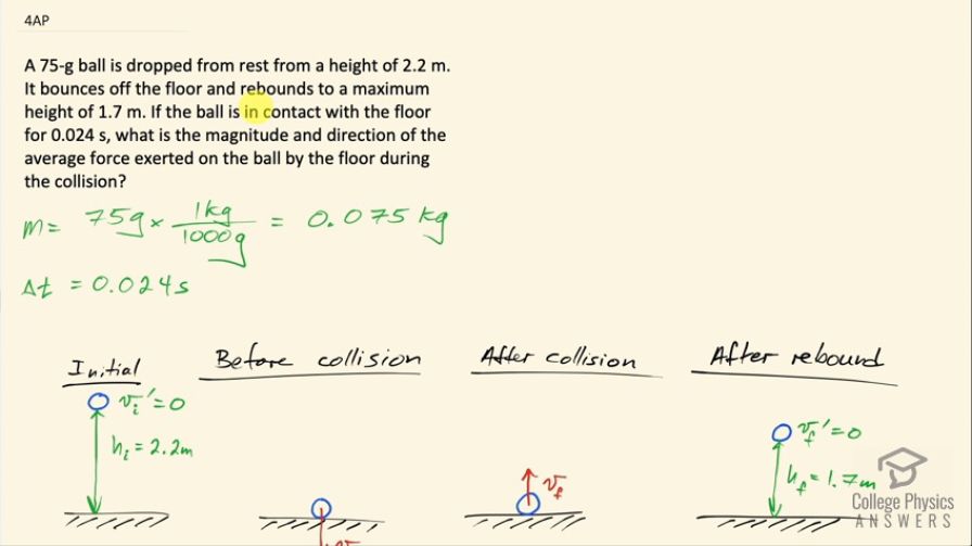 OpenStax College Physics, Chapter 8, Problem 4 (AP) video thumbnail