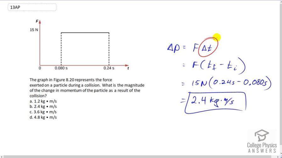 OpenStax College Physics, Chapter 8, Problem 13 (AP) video thumbnail