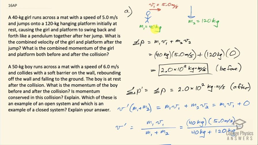 OpenStax College Physics, Chapter 8, Problem 16 (AP) video thumbnail