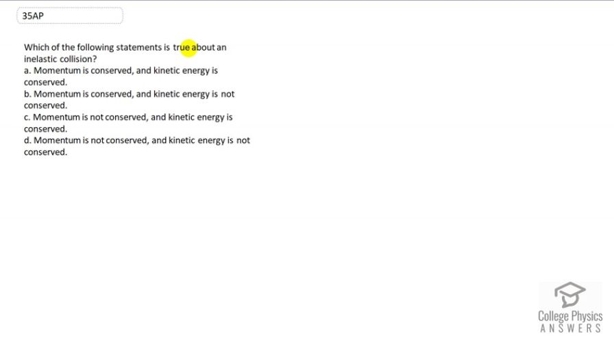 OpenStax College Physics, Chapter 8, Problem 35 (AP) video thumbnail