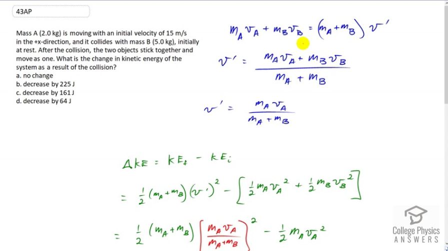 OpenStax College Physics, Chapter 8, Problem 43 (AP) video thumbnail