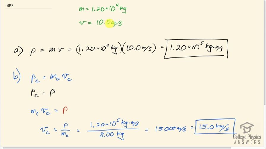 OpenStax College Physics, Chapter 8, Problem 4 (PE) video thumbnail