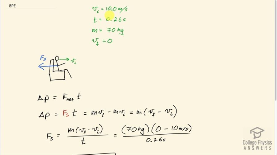 OpenStax College Physics, Chapter 8, Problem 8 (PE) video thumbnail