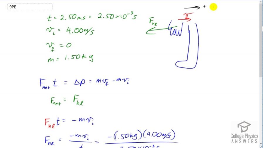 OpenStax College Physics, Chapter 8, Problem 9 (PE) video thumbnail