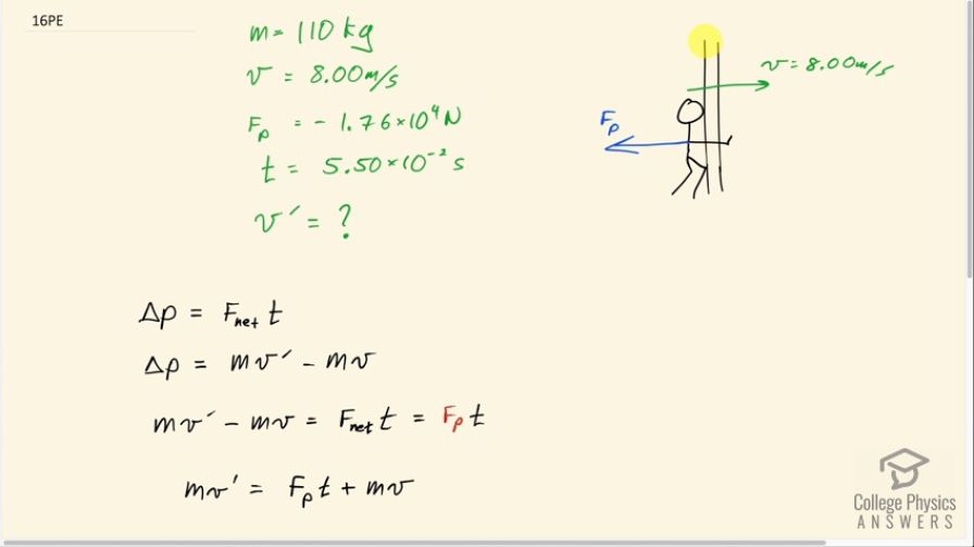 OpenStax College Physics, Chapter 8, Problem 16 (PE) video thumbnail