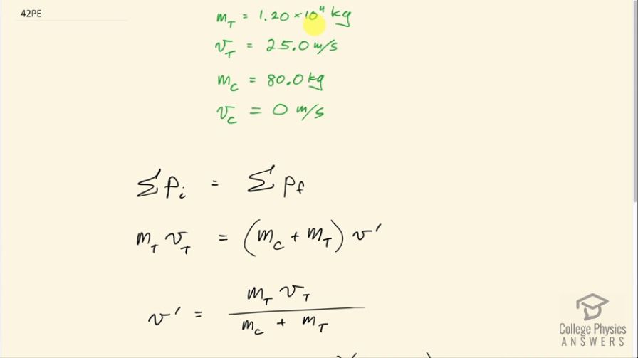 OpenStax College Physics, Chapter 8, Problem 42 (PE) video thumbnail