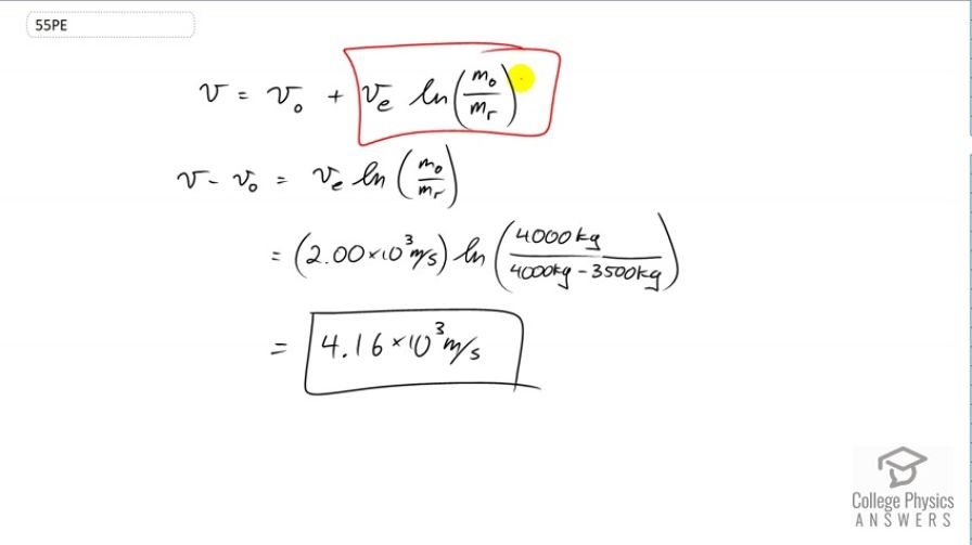 OpenStax College Physics, Chapter 8, Problem 55 (PE) video thumbnail