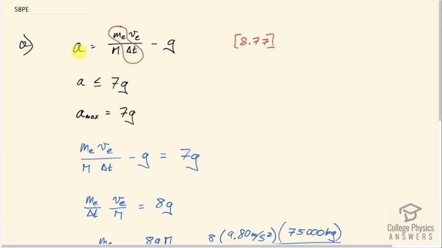 OpenStax College Physics, Chapter 8, Problem 58 (PE) video thumbnail