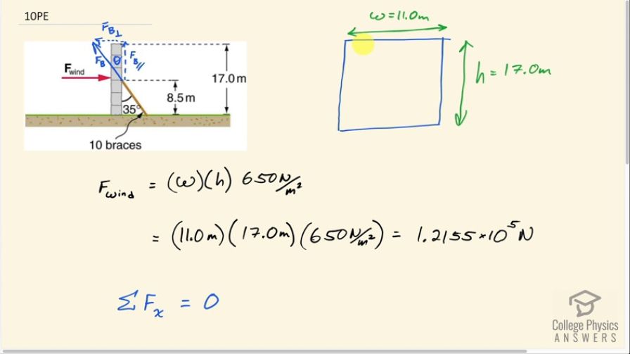 OpenStax College Physics, Chapter 9, Problem 10 (PE) video thumbnail
