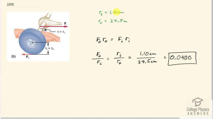 OpenStax College Physics, Chapter 9, Problem 22 (PE) video thumbnail