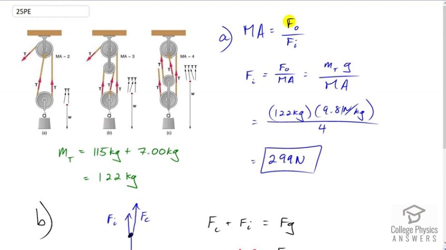 OpenStax College Physics, Chapter 9, Problem 25 (PE) video thumbnail