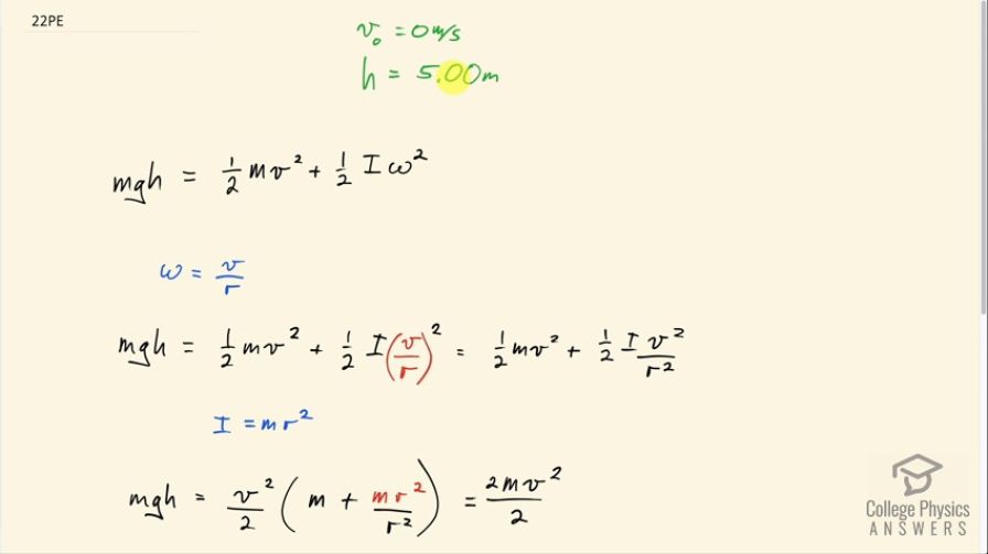 OpenStax College Physics, Chapter 10, Problem 22 (PE) video thumbnail