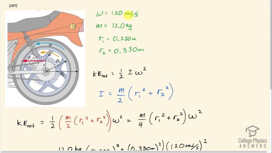 OpenStax College Physics, Chapter 10, Problem 24 (PE) video thumbnail