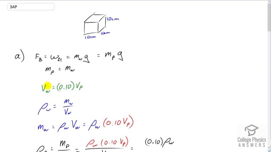 OpenStax College Physics, Chapter 11, Problem 3 (AP) video thumbnail