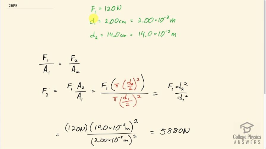 OpenStax College Physics, Chapter 11, Problem 26 (PE) video thumbnail