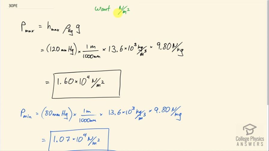 OpenStax College Physics, Chapter 11, Problem 30 (PE) video thumbnail