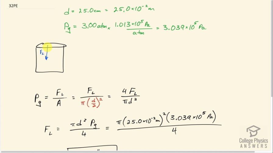 OpenStax College Physics, Chapter 11, Problem 32 (PE) video thumbnail