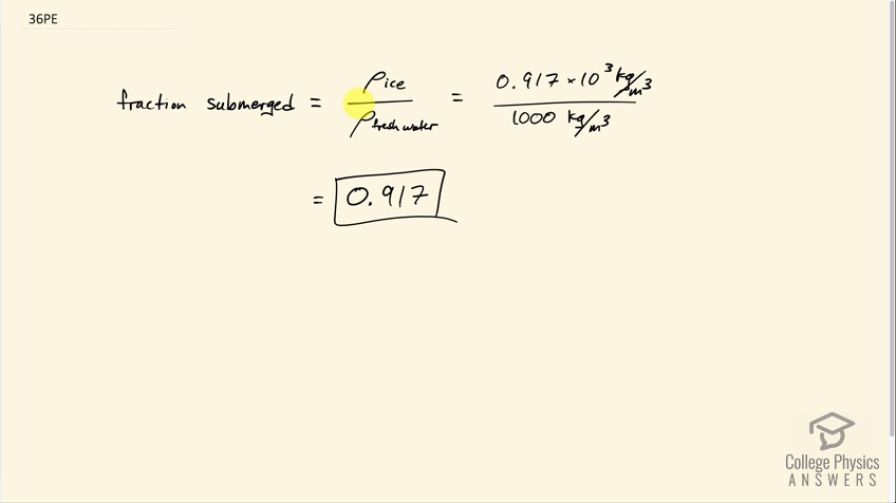 OpenStax College Physics, Chapter 11, Problem 36 (PE) video thumbnail